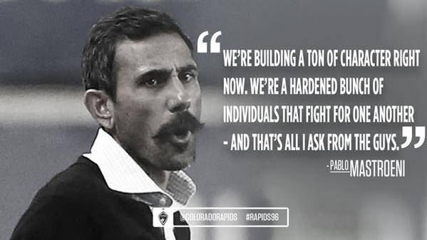Pablo Mastroeni's thoughts on their 1-1 draw with NYRB