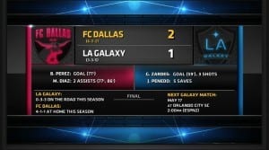 LA-Dallas recap