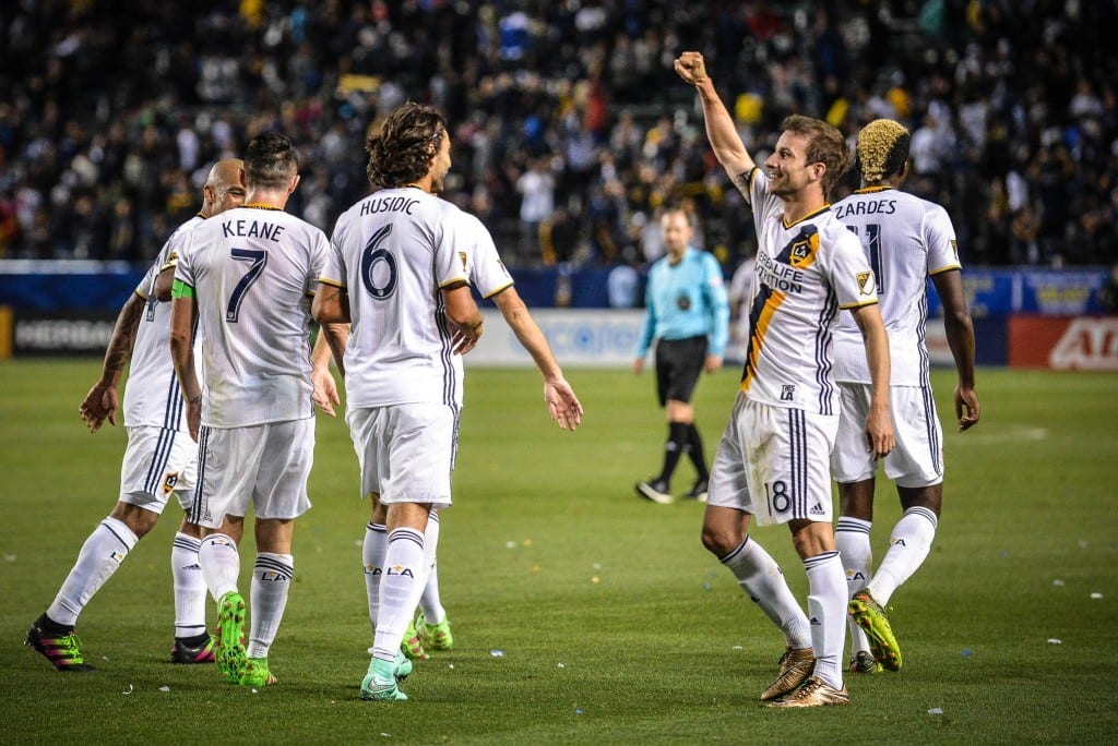 Mike Magee during LA Galaxy vs DC United - Photo Credit Steve Carrillo