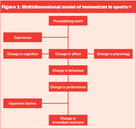 Multidimensional model of momentum in sports.