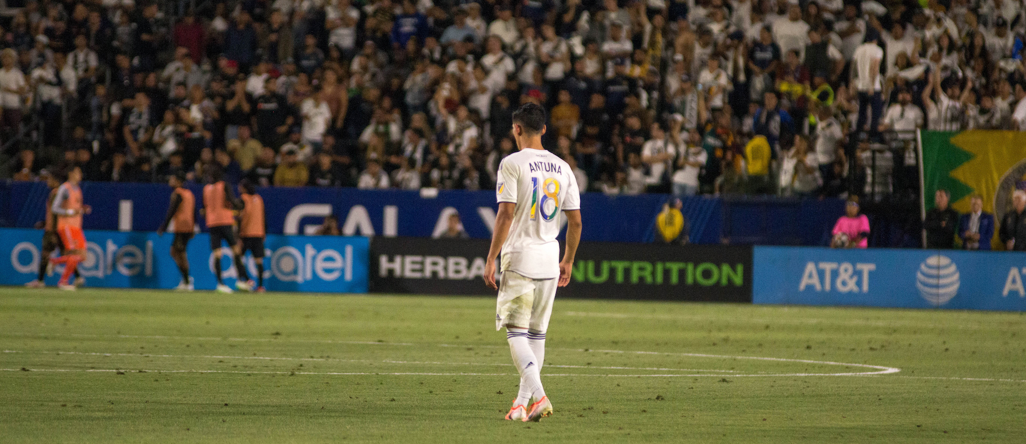 Uriel Antuna plays for the LA Galaxy - Photo by Brittany Campbell