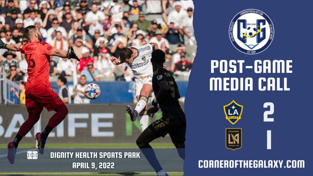 Chicharito says “LA Galaxy and Los Angeles are Gold, Blue, and White” with  El Trafico Victory over LAFC – Corner of the Galaxy